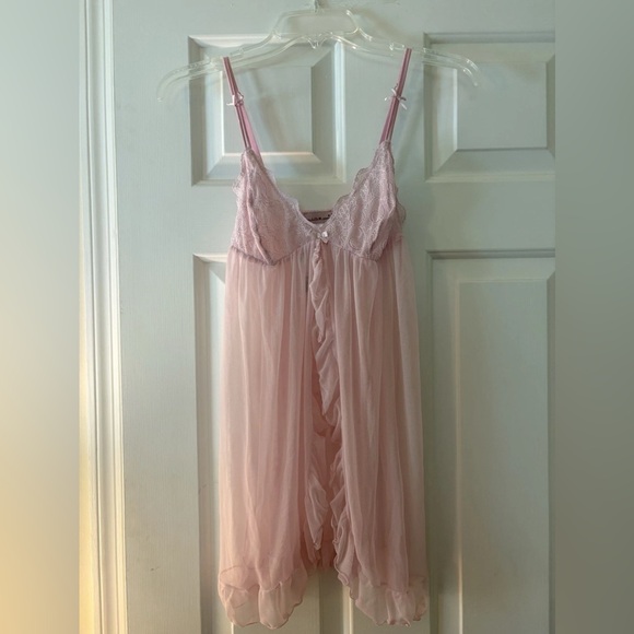 Cosabella Other - NWT Cosabella Amore Ciao Bella Open Chemise Powder Pink Size Medium